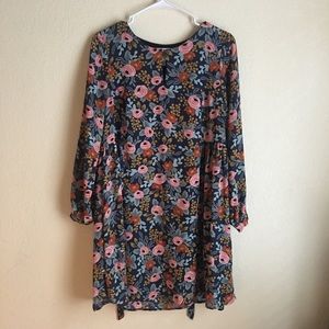 Paper crown + rifle paper co floral dress